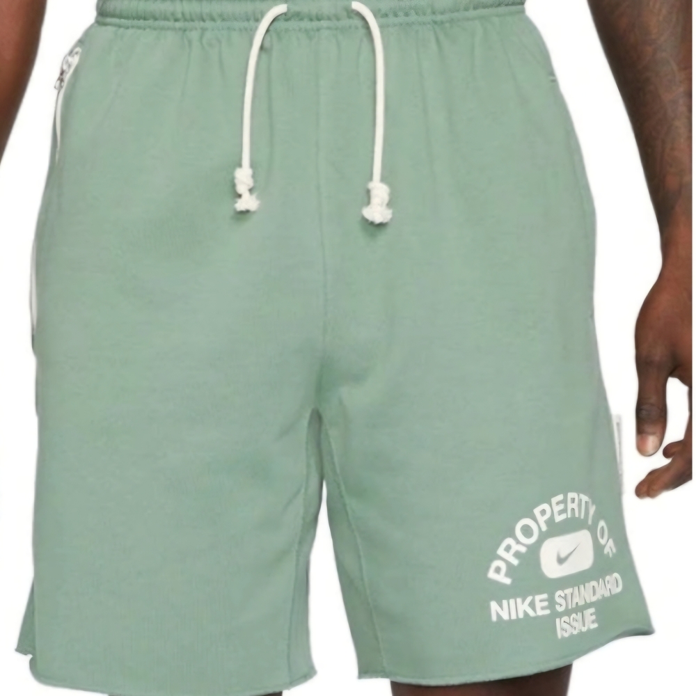 Nike Men's Green Standard Issue Basketball Sweat Shorts